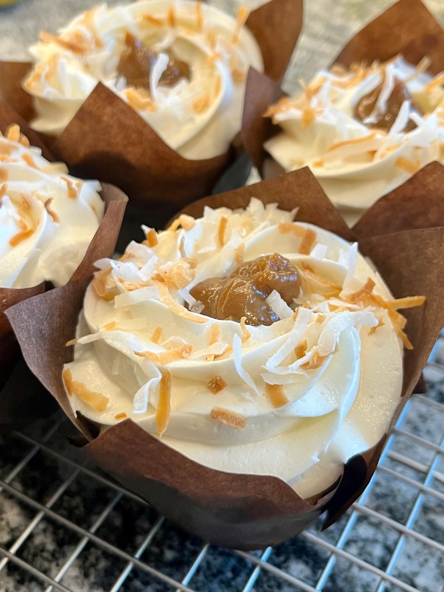 Coconut Dulce de Leche Cupcake Dozen