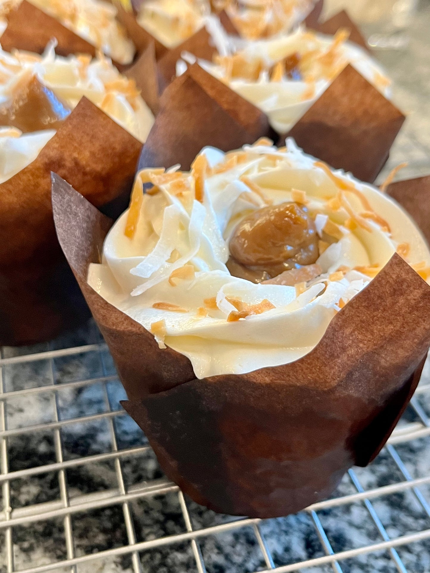 Coconut Dulce de Leche Cupcake Dozen