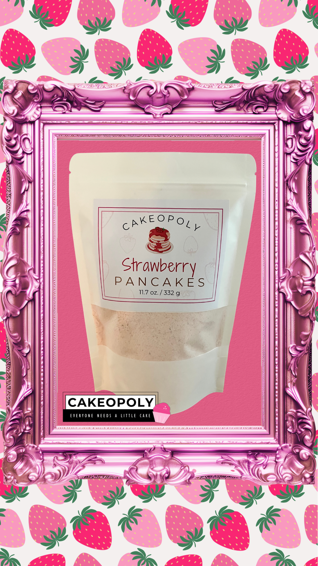 Pancake Mix - Cake Batter, Strawberry, Carrot Cake, Pumpkin Spice, Apple Oat or Easter Bunny Pancake Mix