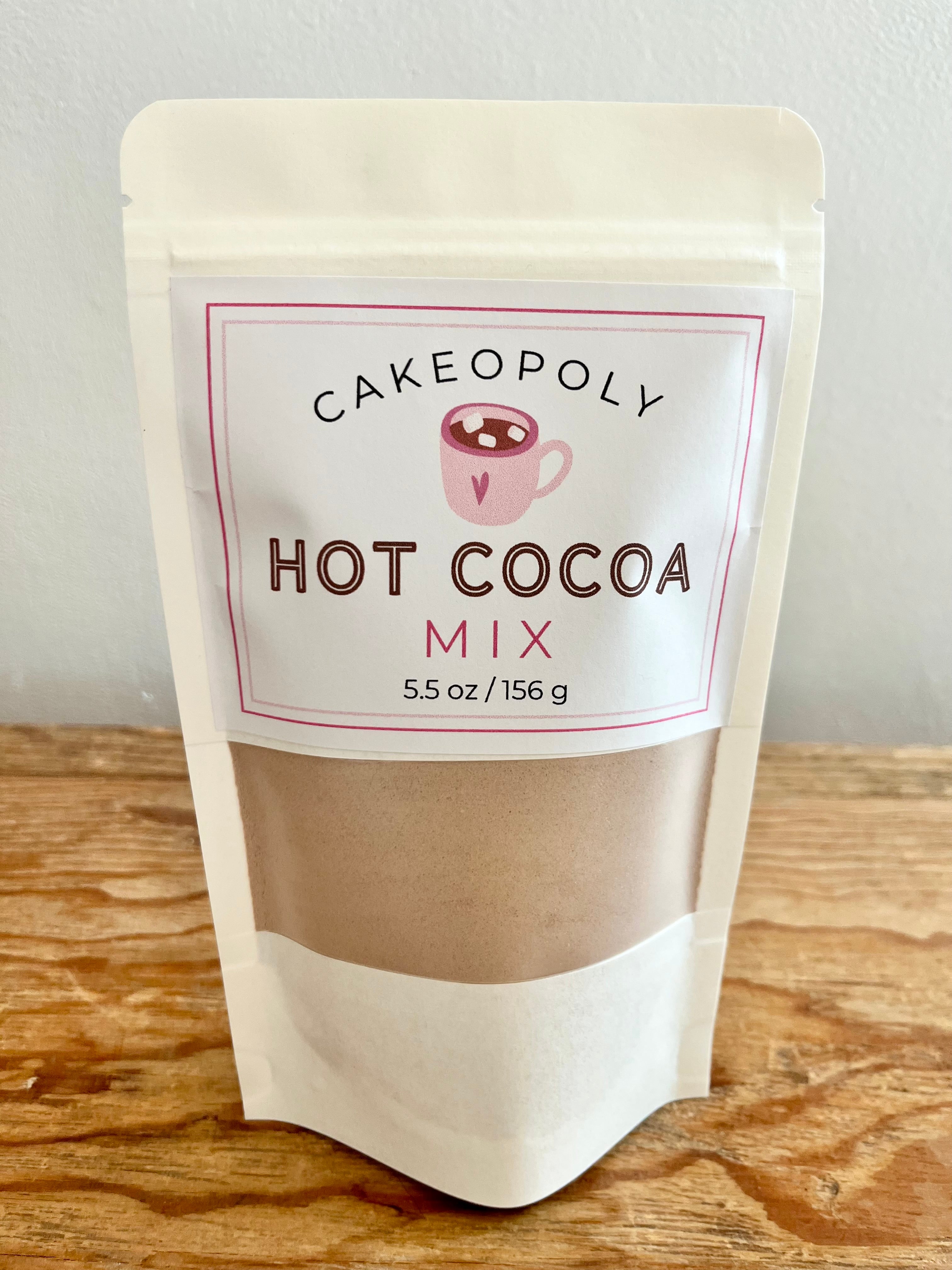 Hot Cocoa (traditional) and Cocoa Azteca – Cakeopoly