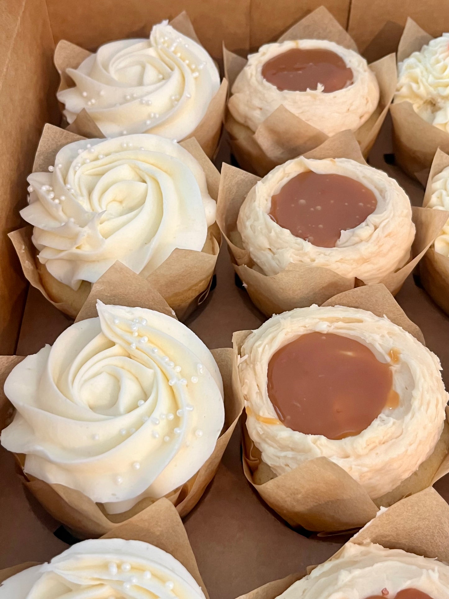 Salted Caramel Cupcake Dozen