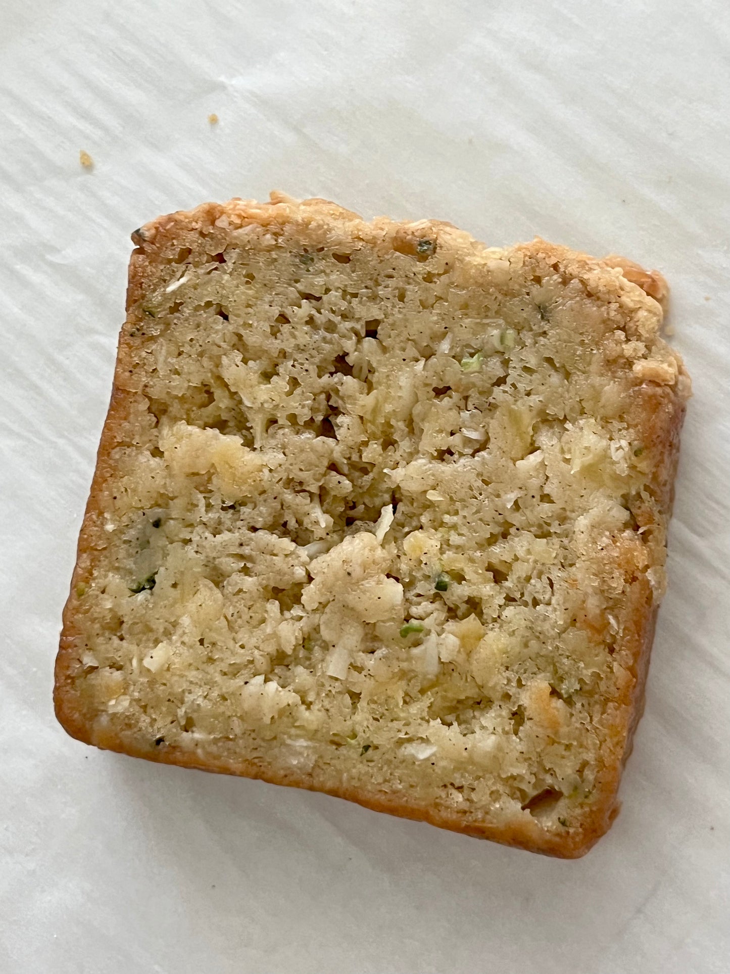 The Great Zucchini Heist (Pineapple Coconut Zucchini Loaf)