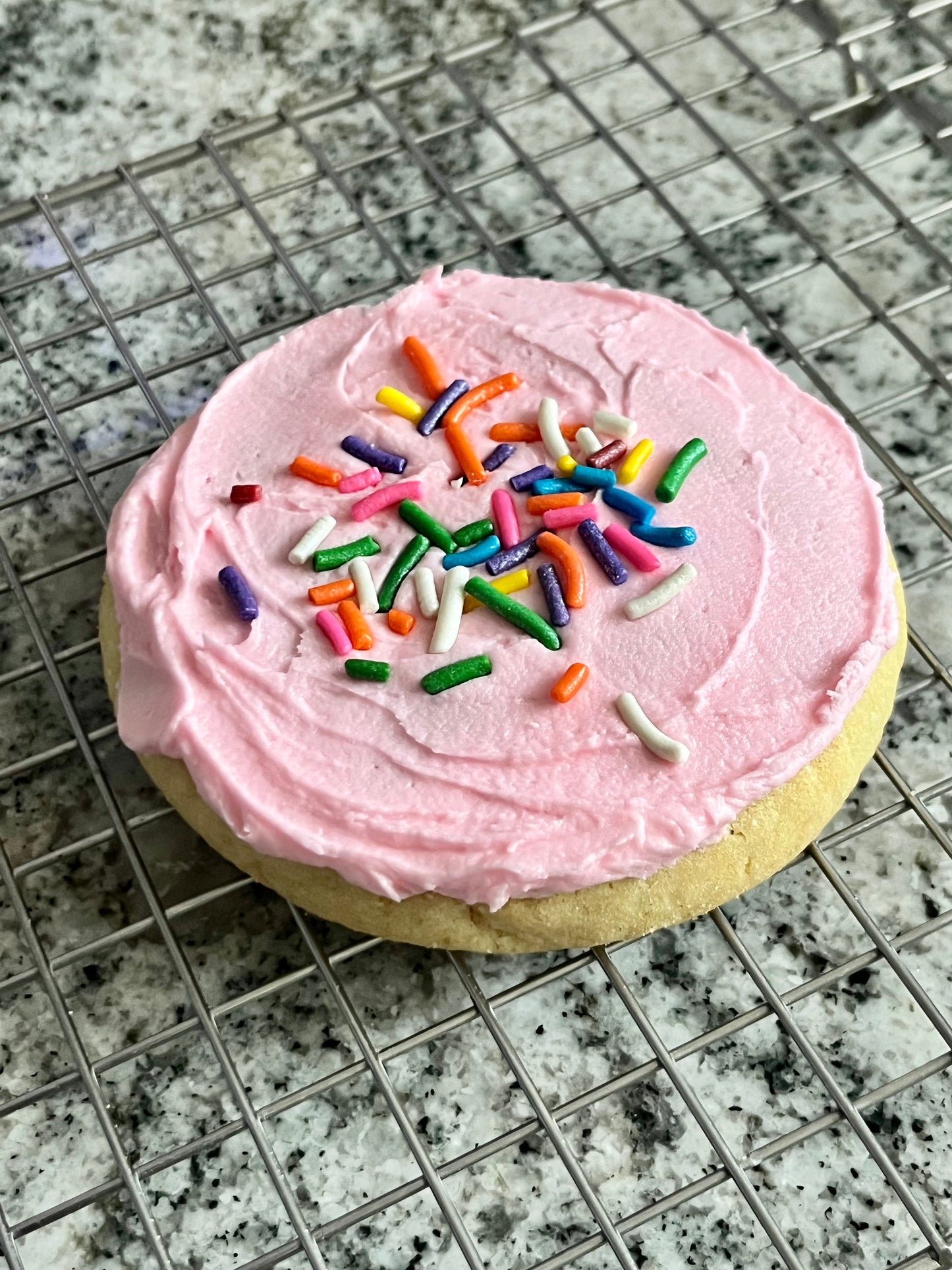 Pretty In Pink Cookie