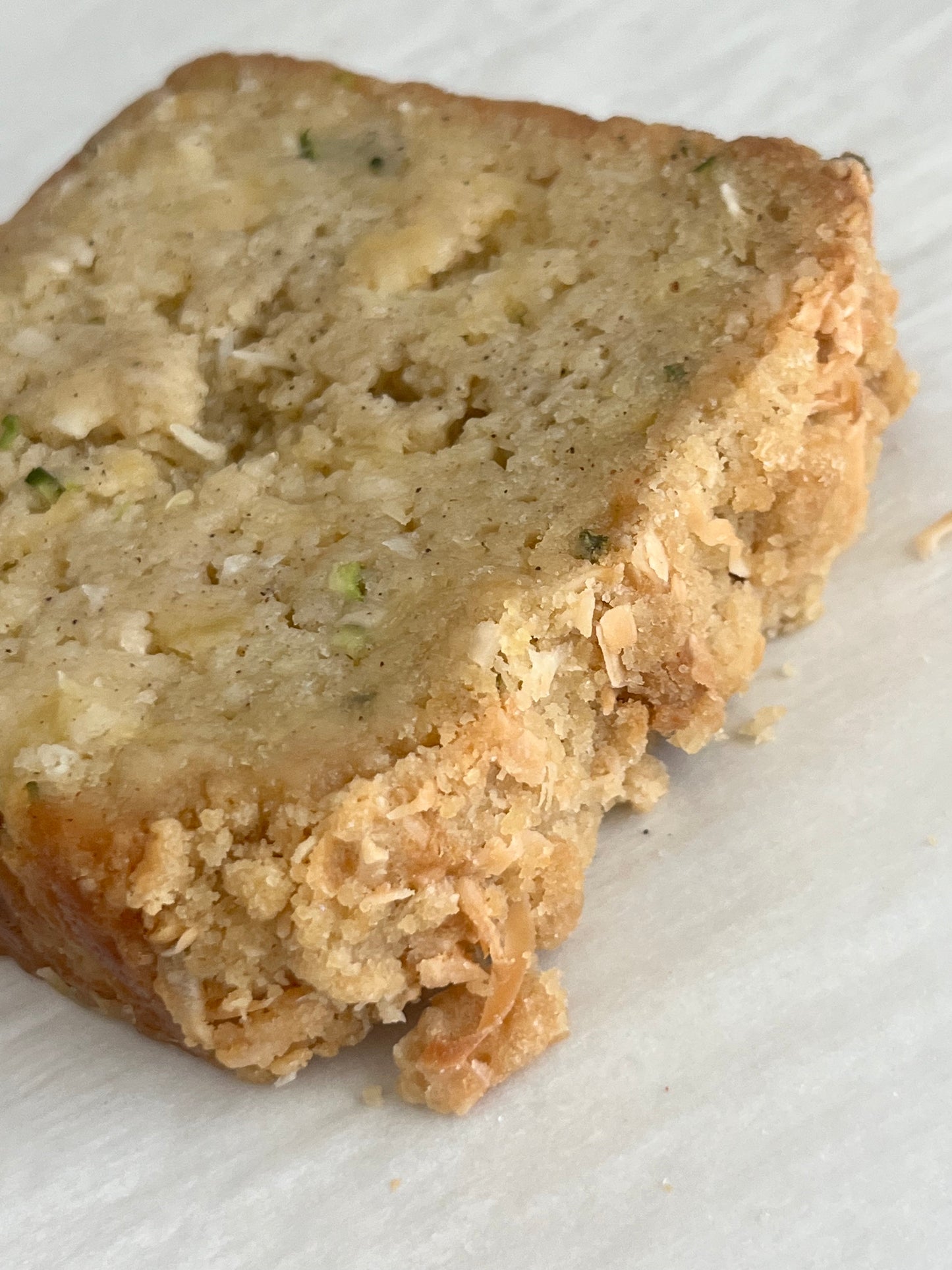The Great Zucchini Heist (Pineapple Coconut Zucchini Loaf)