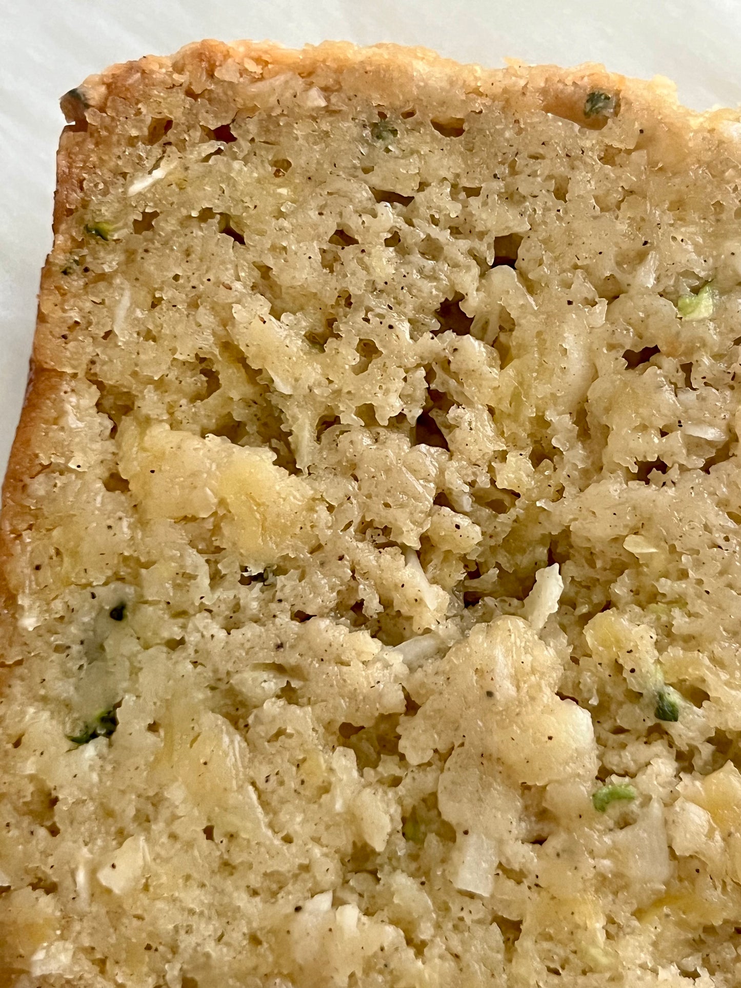 The Great Zucchini Heist (Pineapple Coconut Zucchini Loaf)