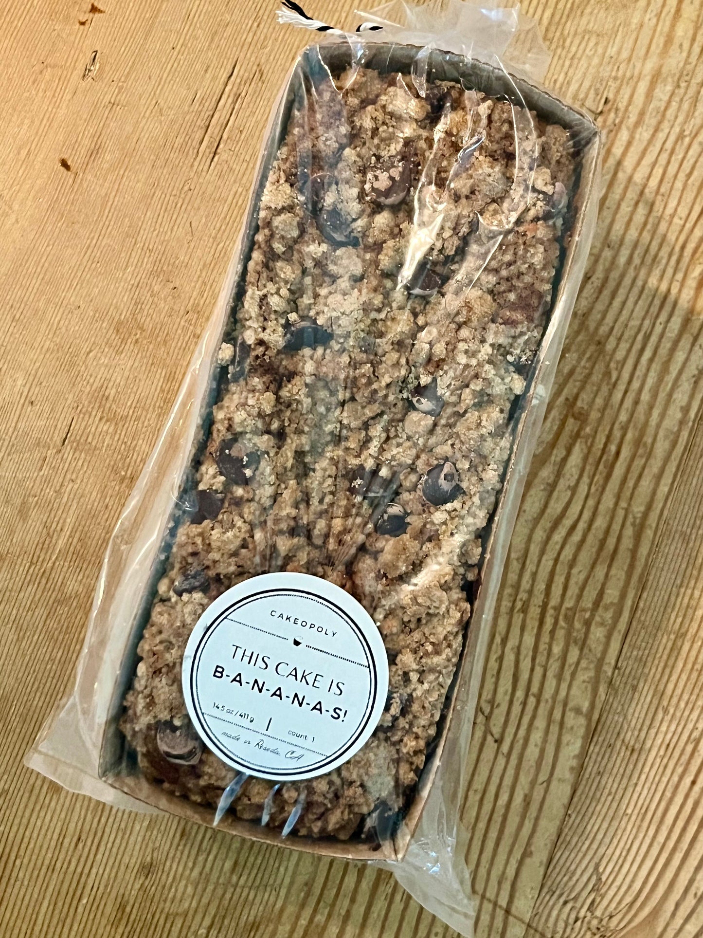 This Cake is B-A-N-A-N-A-S (BANANA CAKE LOAF)