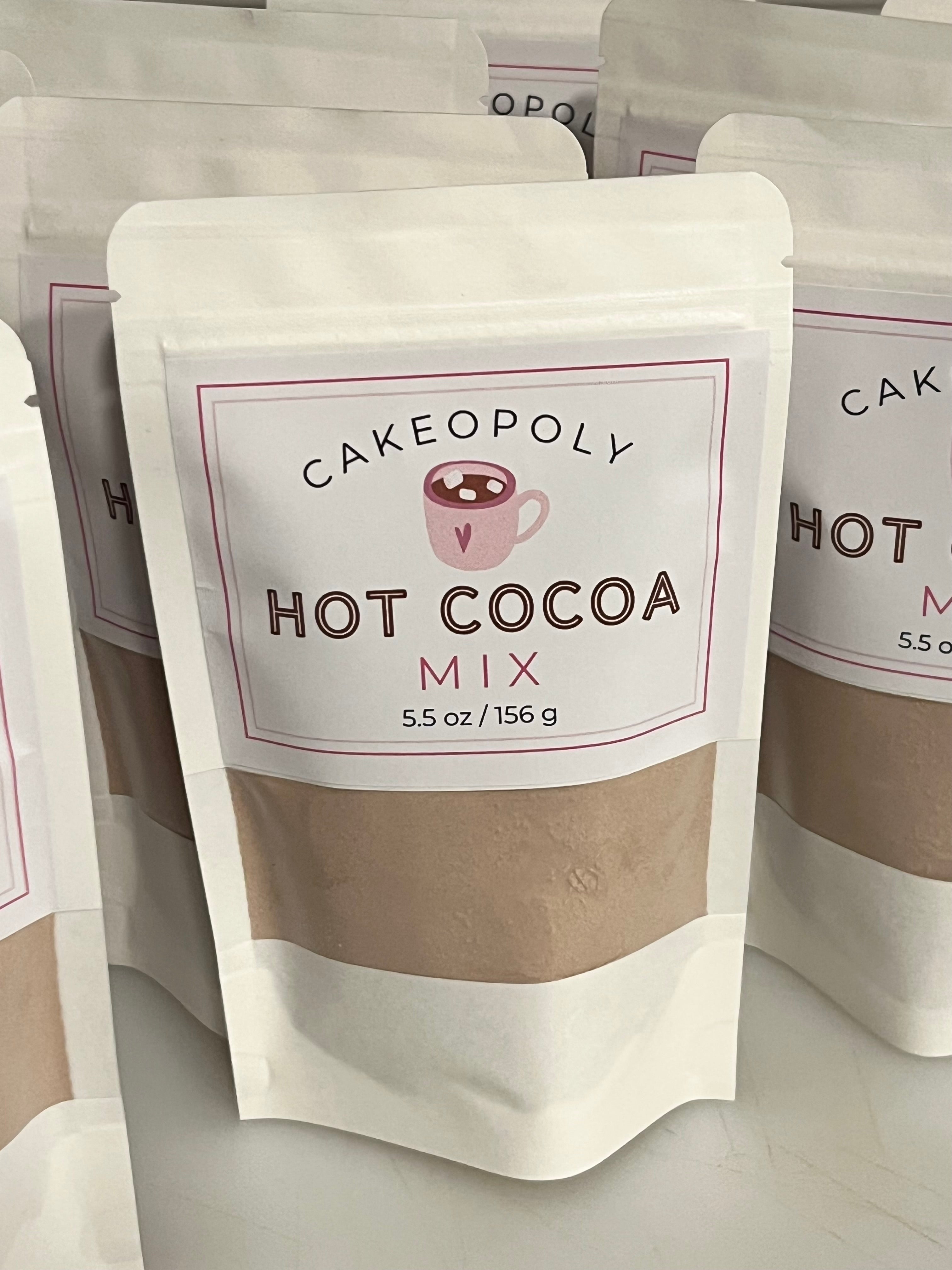 Hot Cocoa (traditional) and Cocoa Azteca – Cakeopoly