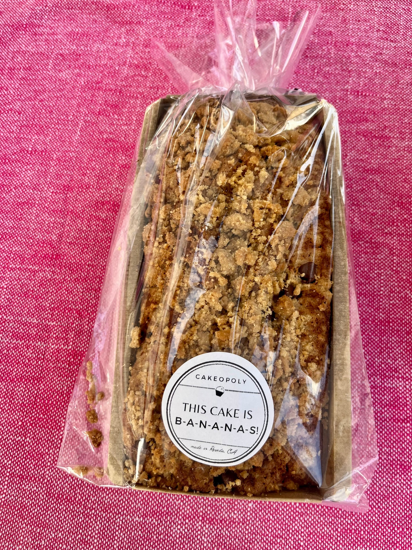 This Cake is B-A-N-A-N-A-S (BANANA CAKE LOAF)