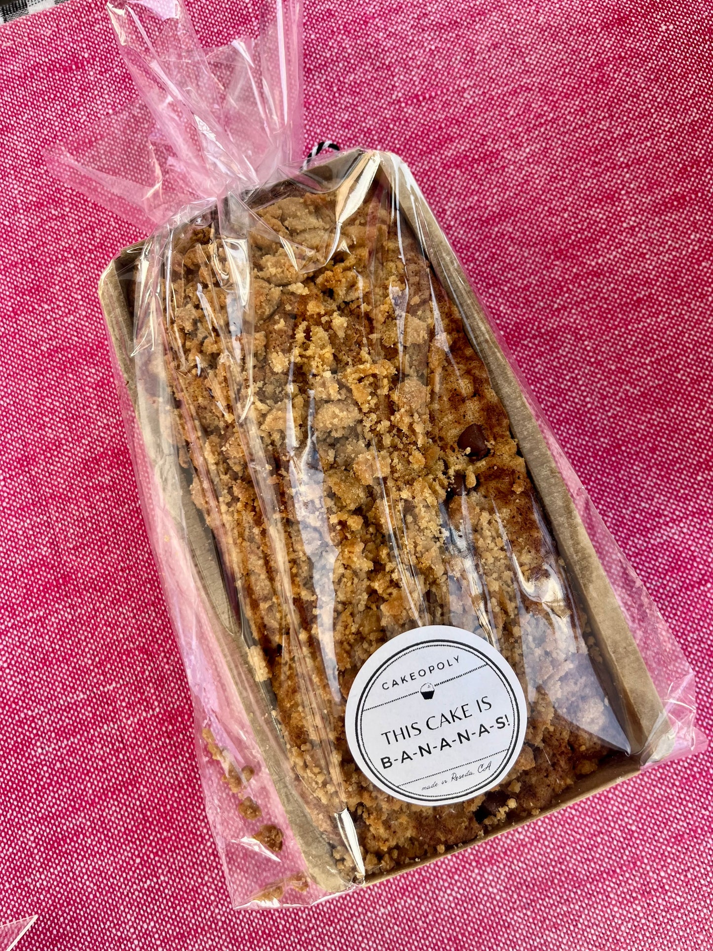 This Cake is B-A-N-A-N-A-S (BANANA CAKE LOAF)