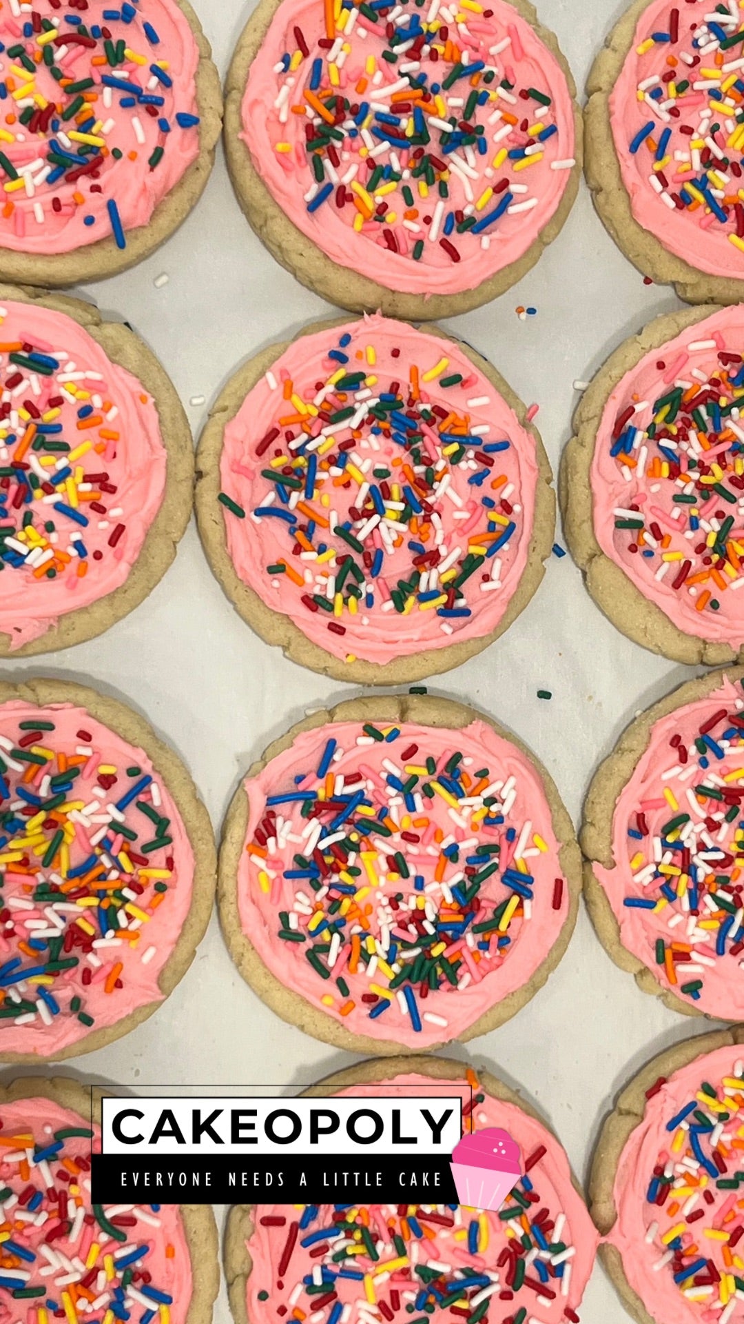 Pretty In Pink Cookie